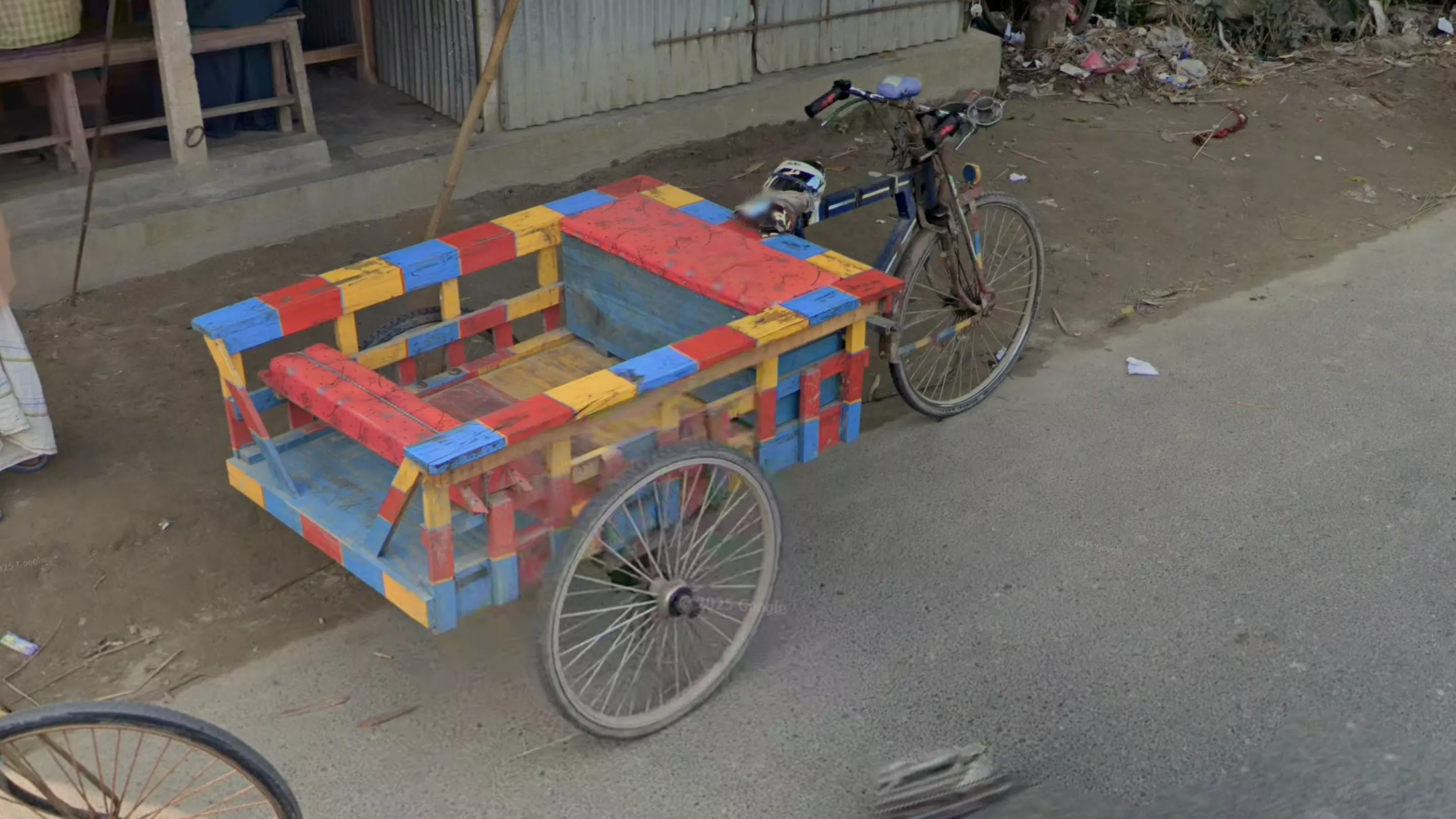 Cross Bench Cycle Rickshaws