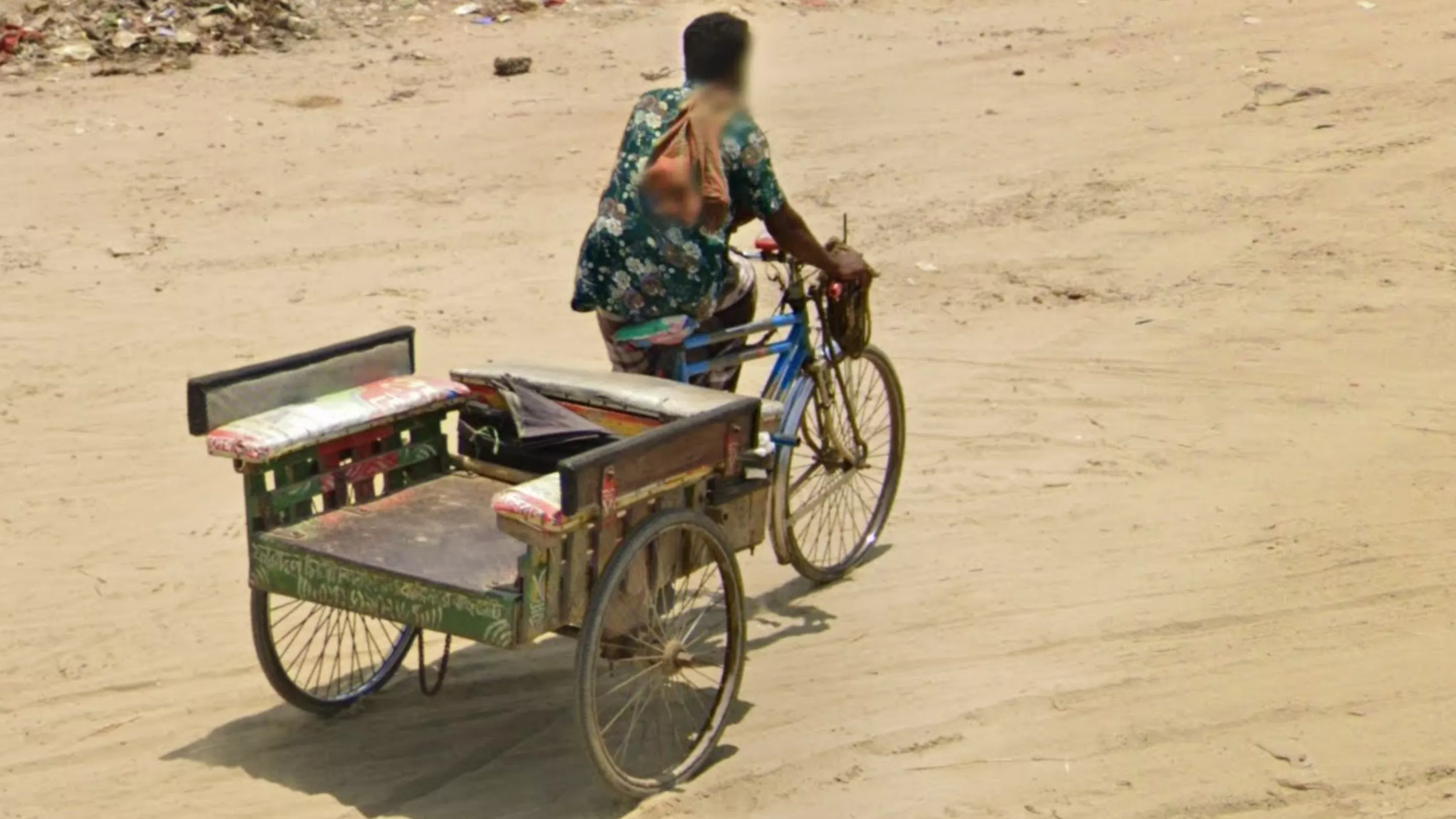 U Bench Cycle Rickshaws