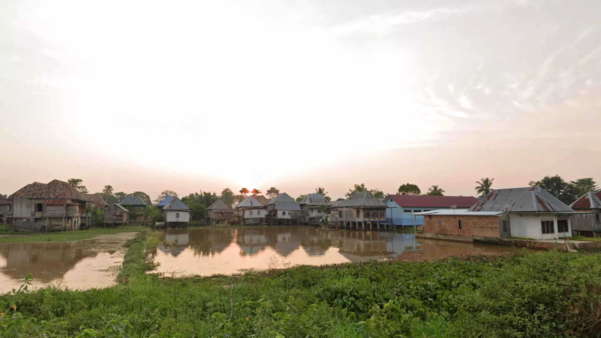 Palembang Swamp Stilt Houses