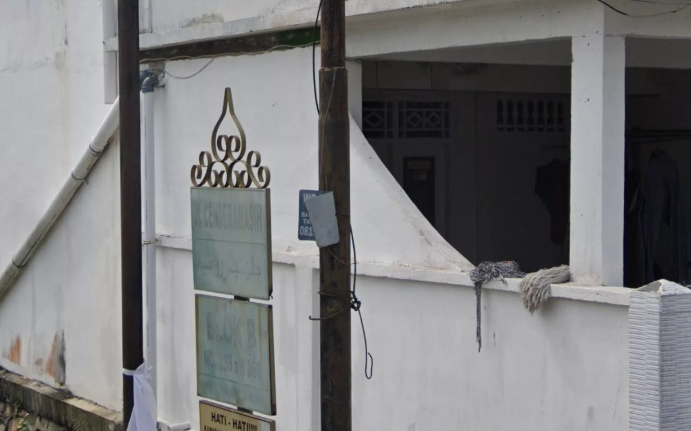 Bintan Street Sign Decorations